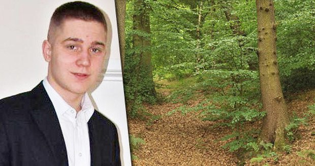 V tomto lese pohřbil Marcin Kasprzak spolu se svým komplicem Patrykem Borysem (vlevo, 18) svou přítelkyni Michelinu