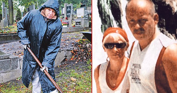 Jaroslava Vorlíčková pochovala kvůli metanolu manžela. Když se ocitla na mizině, paradoxně ji zachránila práce na hřbitově, kde pracuje od pondělí.