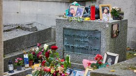 Hrobka Jimiho Morrisona.