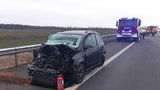 Hromadná nehoda uzavřela dálnici D52 do Brna: Úklid zabral čtyři hodiny!