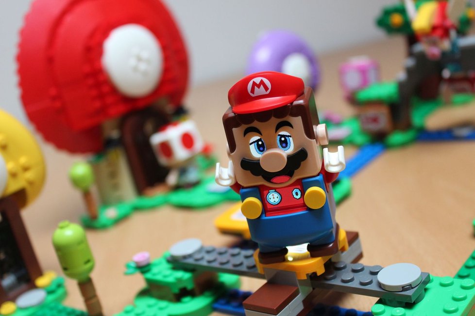 Mario si sám odpočítá čas.