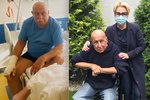 Andrej Hryc je po šedesáti dnech v nemocnici zase doma.