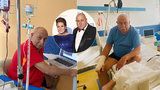 Záběry Hryce bojujícího s akutní leukemií: Ve špitále jen leží, ale přesto hubne!
