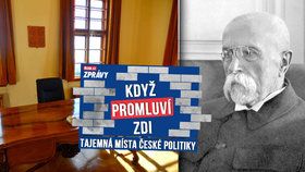 Když promluví zdi: Hrzánský palác Slavíček a TGM