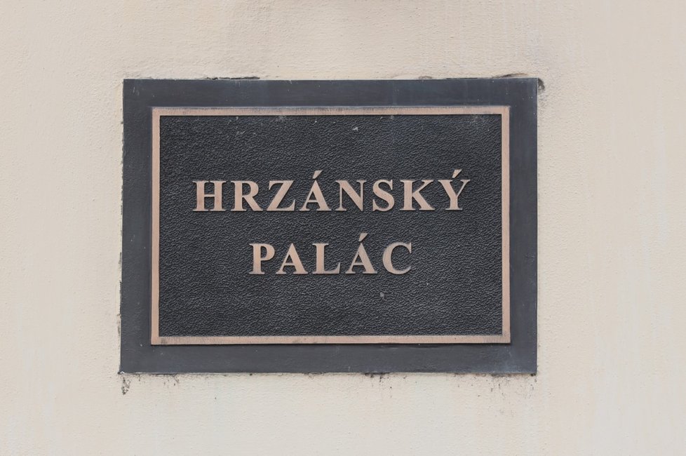 Hrzánský palác - právě tady teď úřaduje premiér Andrej Babiš