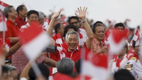 Singapurský premiér Hsien Loong