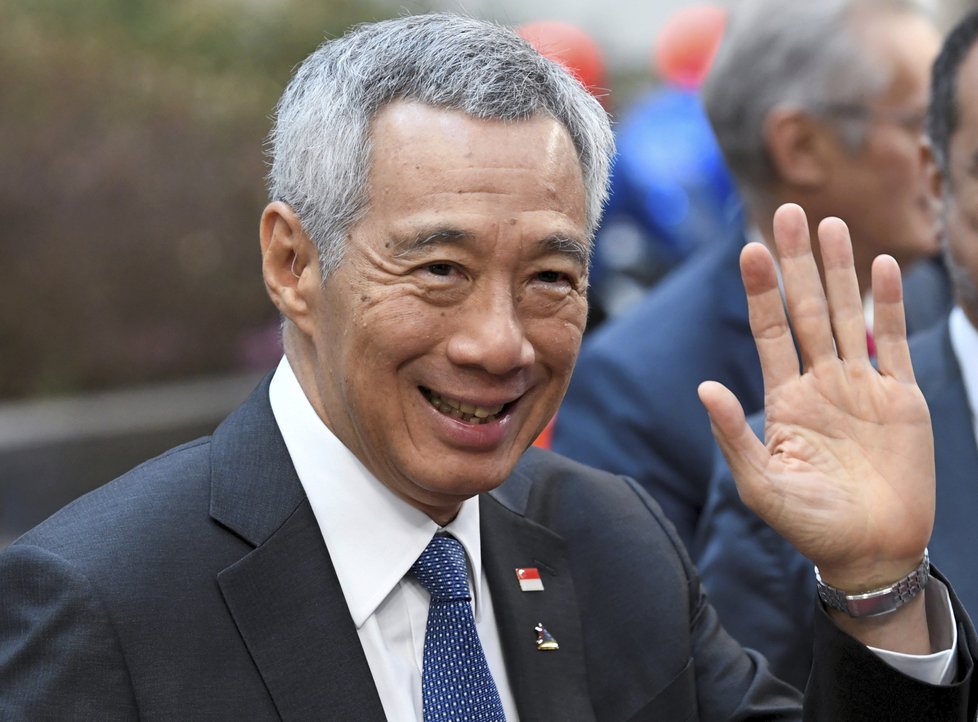 Singapurský premiér Hsien Loong