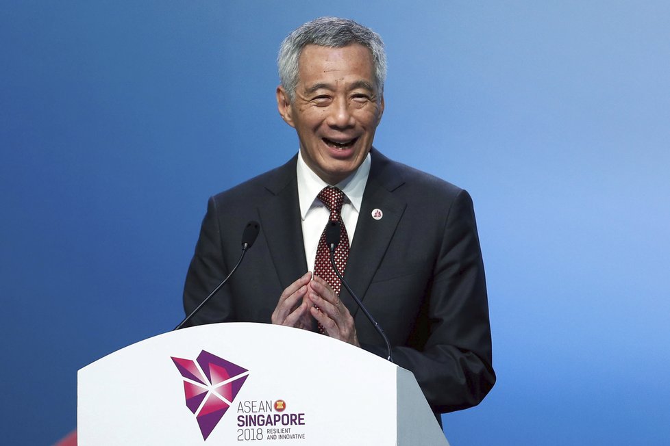 Singapurský premiér Hsien Loong