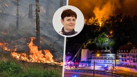 Ministryně životního prostředí Anna Hubáčková (KDU-ČSL) o požáru v Českém Švýcarsku: Najít viníka je nemožné, vstup upravovat nebudeme
