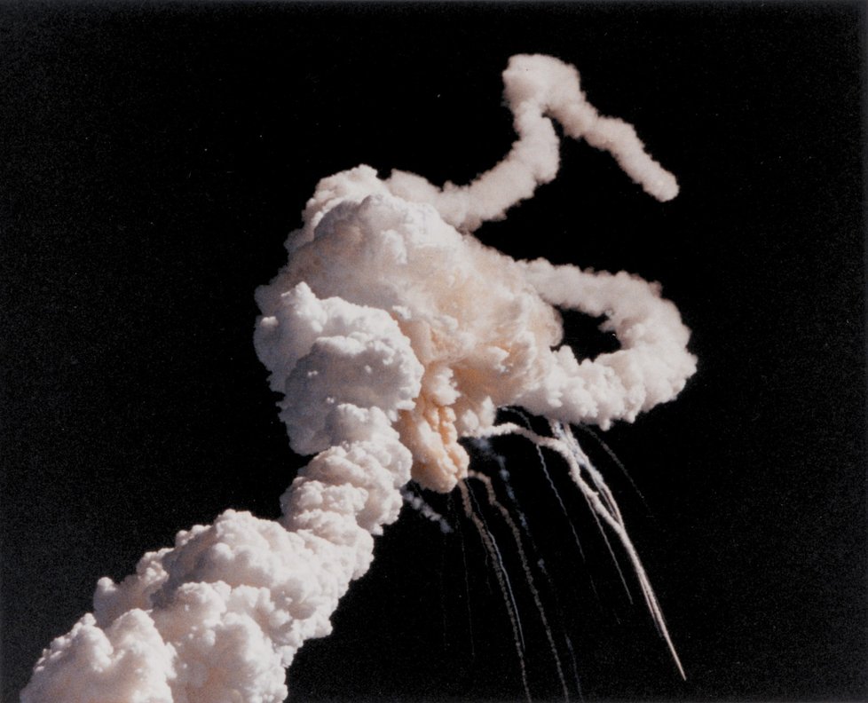 Výbuch Challengeru.