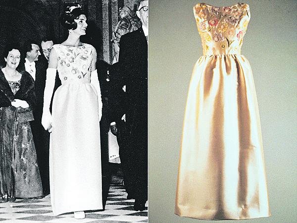 1961 Jackie Kennedy a její róby od Givenchyho.