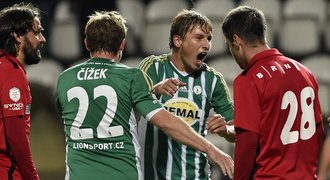 Záložník Bohemians Hubínek dal první ligový gól: Ale bod je ztráta