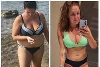 Andrea (33) zhubla 27 kilo a ukázala fotky PŘED a PO: Měla jsem sebe „plné zuby“, říká sexy máma