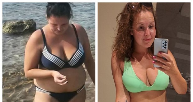 Andrea (33) zhubla 27 kilo a ukázala fotky PŘED a PO: Měla jsem sebe „plné zuby“, říká sexy máma