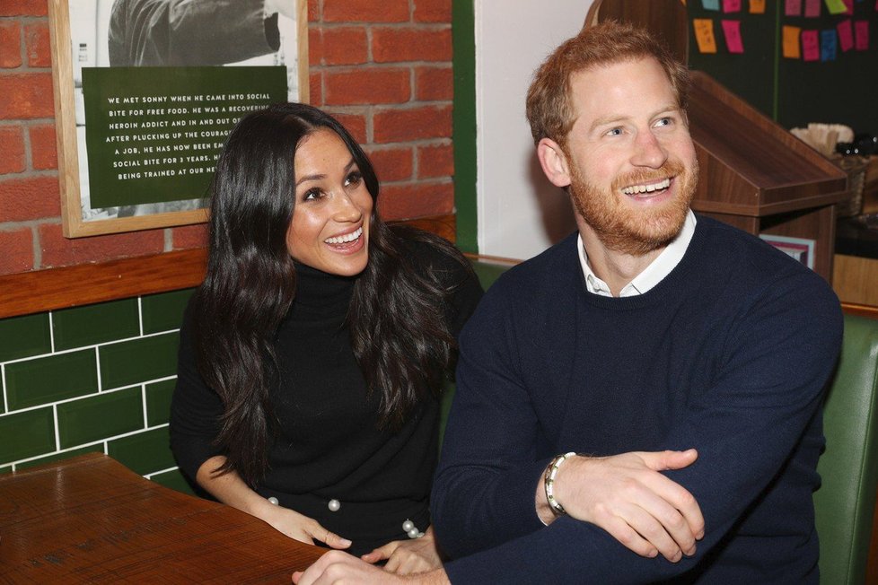 Vévodkyně Meghan a princ Harry