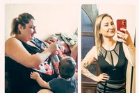 Úžasná proměna mámy Lucie (30): Nad svými fotkami brečela, tak zhubla 46 kilo!