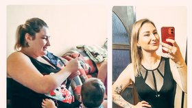 Úžasná proměna mámy Lucie (31): Nad svými fotkami brečela, tak zhubla 46 kilo!
