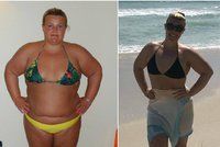 Odmítla striktní diety i pomoc trenéra. Přesto zhubla o 64 kilo a je na polovině původní váhy!