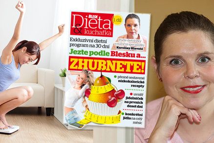 Exkluzivní dietní program pro čtenáře Blesku startuje! Hubnutí není o hladu, vzkazuje jeho autorka