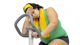 Pokud chcete zhubnout, musíte se překonat a cvičit.