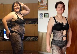 Lenka (38) za rok shodila 55 kilo: Těší mě, že jsem »koukatelná«