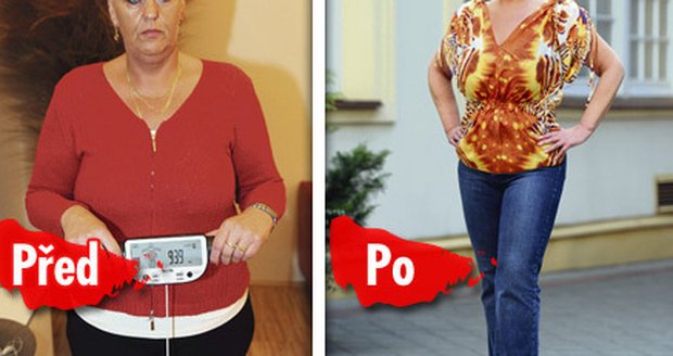 Štíhlí s Bleskem: Účastnice projektu zhubly 42 kilo Jaroslava Stibůrková za měsíc zhubla více než deset kilogramů.