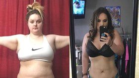 Bojovala s váhou už od osmi let. Přesto dokázala zhubnout o pětačtyřicet kilogramů!