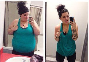 Bez diet a bez trenéra dokázala zhubnout přes padesát kilogramů