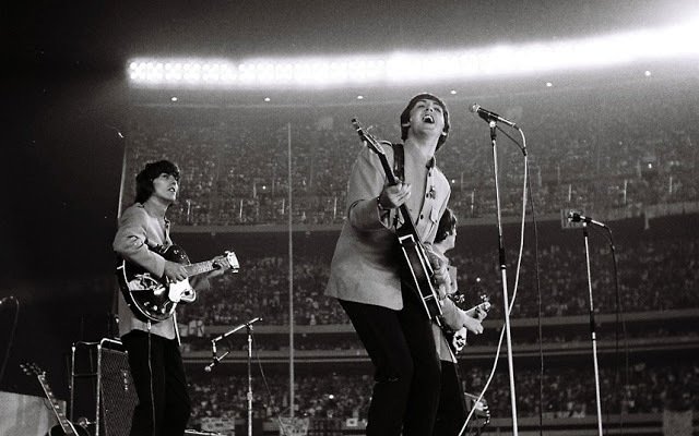 Koncert Beatles v New Yorku 1965
