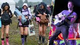 Bahno a hudba: V Británii začala hudební akce roku, festival Glastonbury