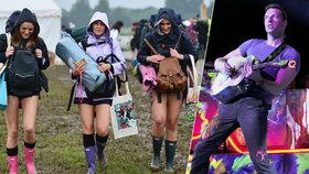 Bahno a hudba: V Británii začala hudební akce roku, festival Glastonbury