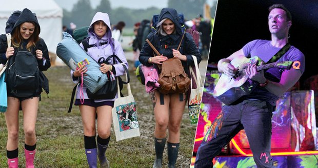 Bahno a hudba: V Británii začala hudební akce roku, festival Glastonbury