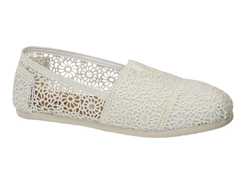 Krajkové espadrilky, Deichmann, 399 Kč