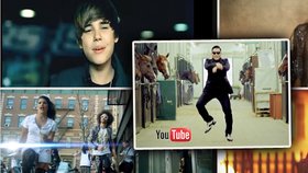 Všechna nejsledovanější videa na youtube za posledních pět let jsou hudební videoklipy