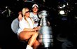 Se Simonou Krainovou oslavil i zisk Stanley Cupu.