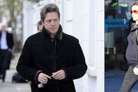 Počtvrté za čtyři roky otcem: Hugh Grant na svět přivítal holčičku