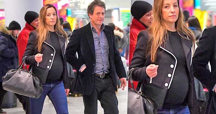 Hugh Grant bude již popáté otcem! Jeho partnerka už bříško neschová