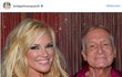 Celebrity se na sociálních sítích loučí s legendárním Hughem Hefnerem.