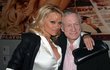 Pamela Anderson a Hugh Hefner