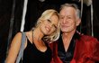 Pamela Anderson a Hugh Hefner