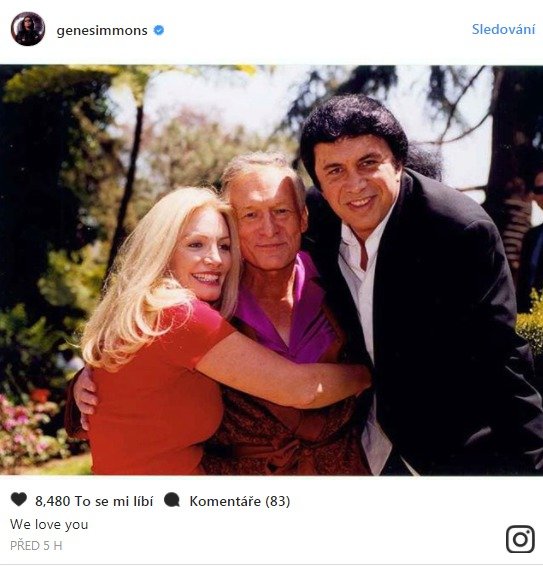 Celebrity se na sociálních sítích loučí s legendárním Hughem Hefnerem.