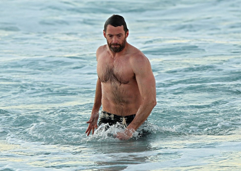 Představitel Wolverina Hugh Jackman.