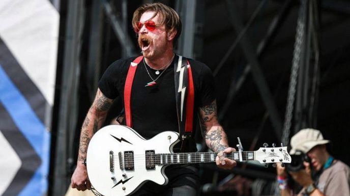 Jesse Hughes z Eagles of Death Metal.