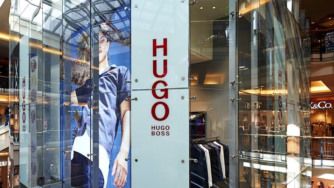V obchodním centru Palladium otevřela nová prodejna Hugo z rodiny Hugo Boss.