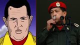 Diktátora Cháveze vítal v nebi Che Guevara: Kreslené video pobouřilo veřejnost