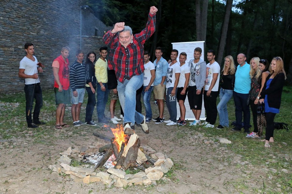 Hůlka jako Jánošík