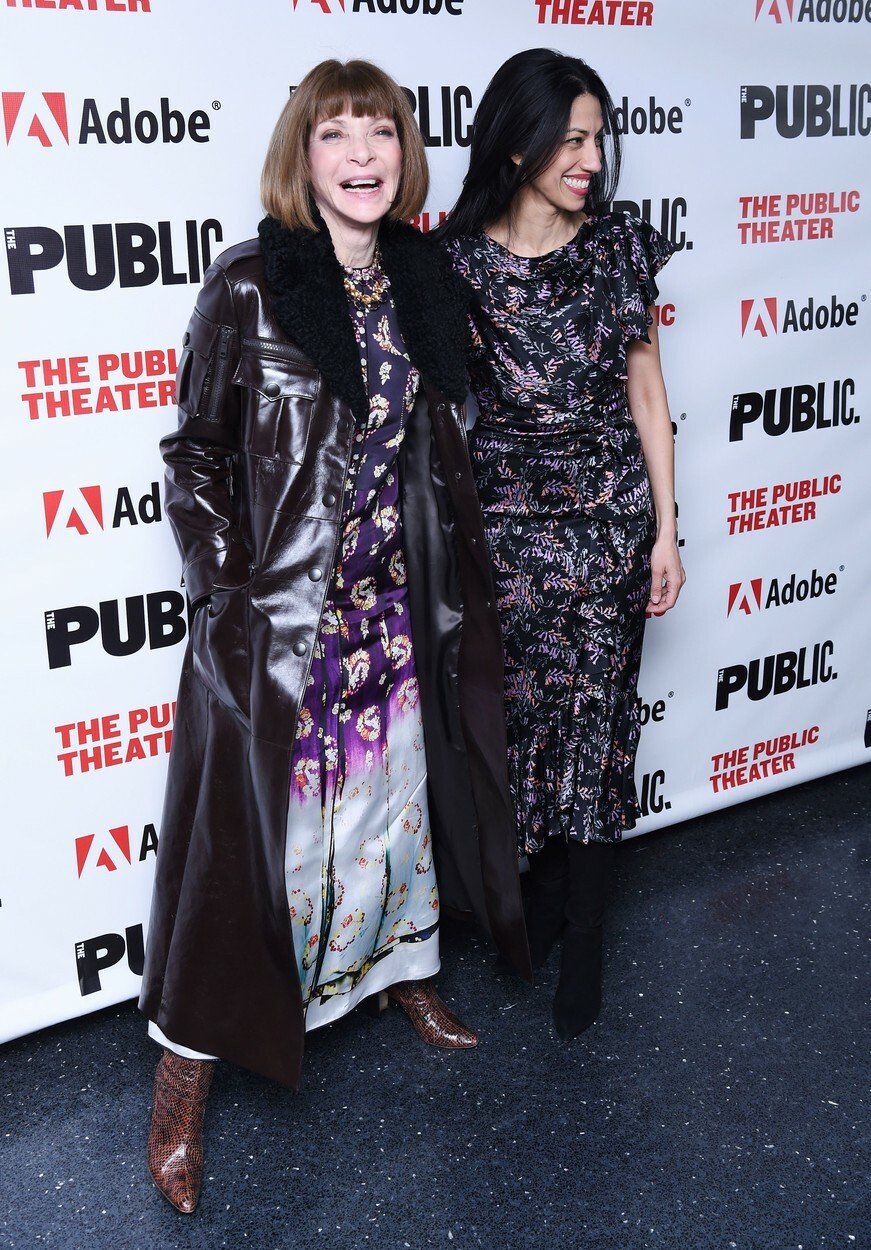 Huma Abedin a Anna Wintour