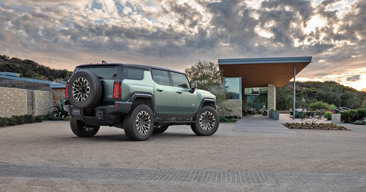 Elektroauto Hummer SUV: Strohý a minimalistický vzhled vrací Hummer ke kořenům