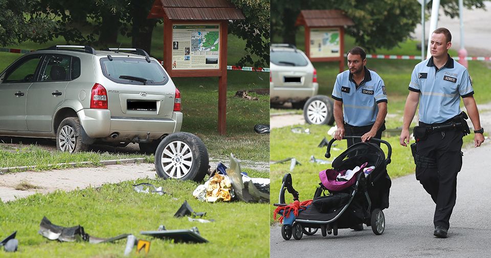 V Humpolci najelo auto do kočárku s dvěma dětmi, jedno zemřelo.