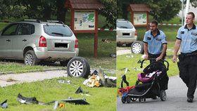 V Humpolci najelo auto do kočárku s dvěma dětmi, jedno zemřelo